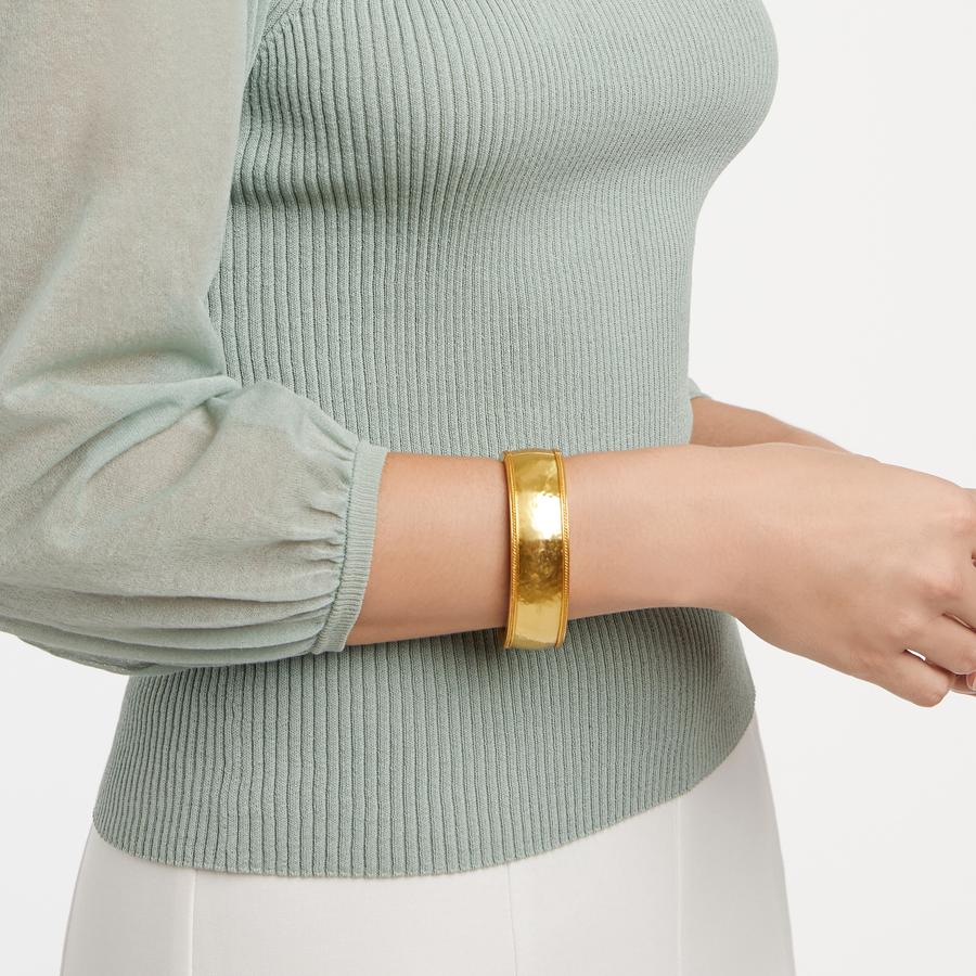 Julie Vos, Accessories - Jewelry,  Julie Vos - Cassis Statement Hinge Bangle