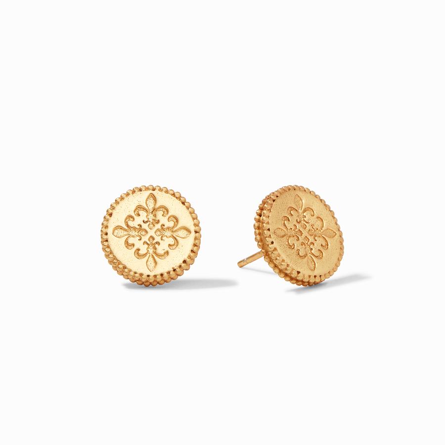 Julie Vos, Accessories - Jewelry,  Julie Vos - Fleur-de-Lis Stud