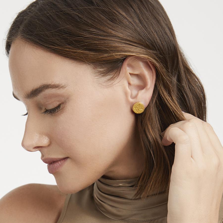 Julie Vos, Accessories - Jewelry,  Julie Vos - Fleur-de-Lis Stud