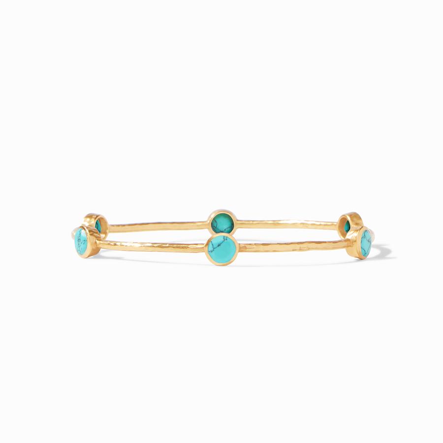 Julie Vos, Accessories - Jewelry,  Julie Vos - Milano Bangle Turquoise Blue