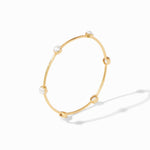 Julie Vos - Milano Luxe Bangle Gold Pearl - Eden Lifestyle