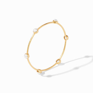 Julie Vos - Milano Luxe Bangle Gold Pearl - Eden Lifestyle