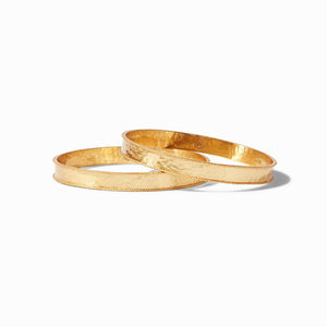 Julie Vos, Accessories - Jewelry,  Julie Vos- Savoy Bangle Gold