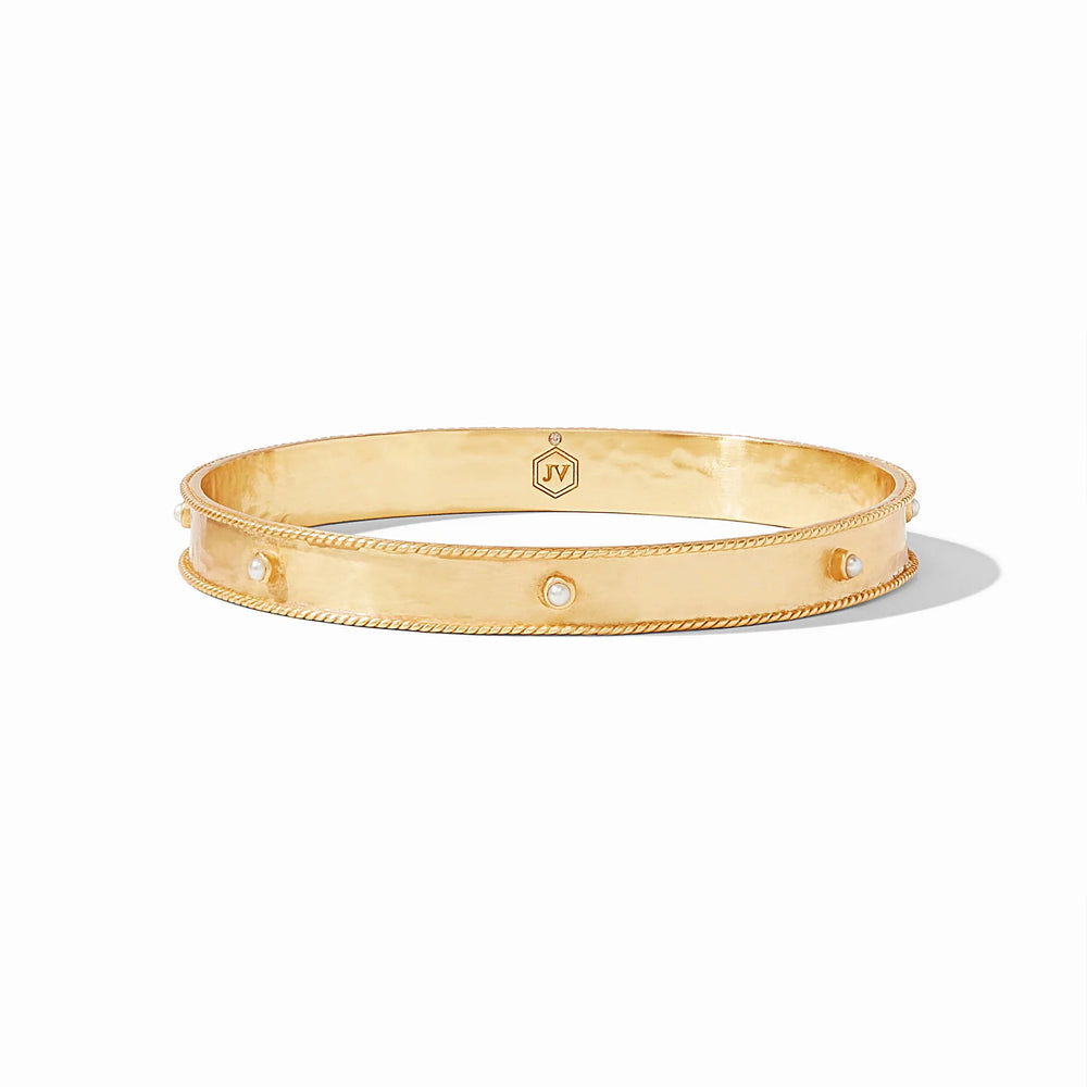 Julie Vos - Savoy Bangle Pearl - Eden Lifestyle