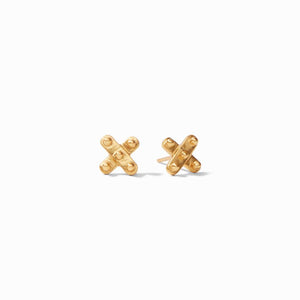 Julie Vos, Accessories - Jewelry,  Julie Vos - SoHo Demi X Stud Gold