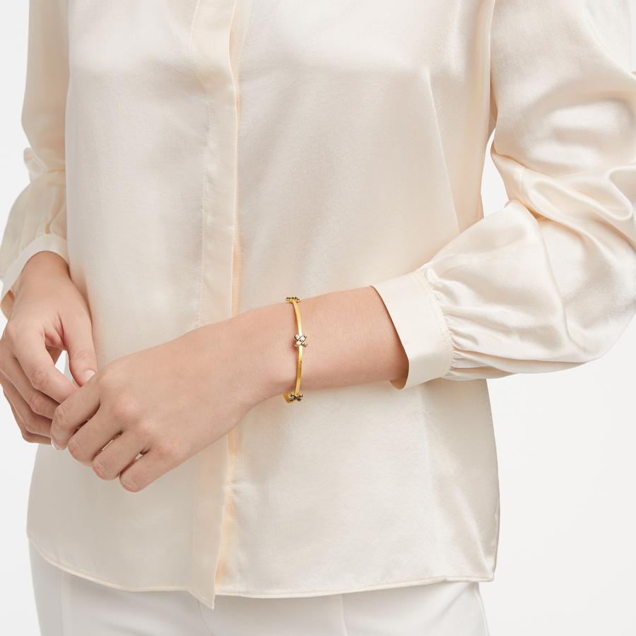 Julie Vos, Accessories - Jewelry,  Julie Vos - SoHo Stacking Bangle - Mixed Metal