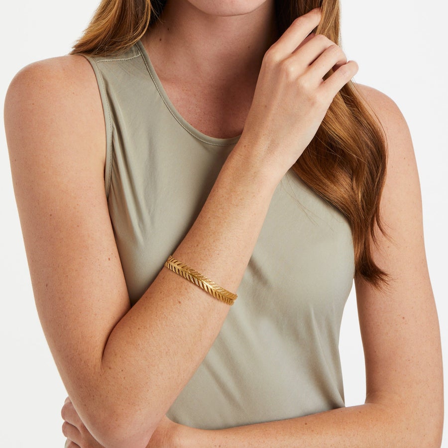 Julie Vos Fern Bangle - Eden Lifestyle