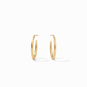Julie Vos Fleur-de-Lis Hoop Medium - Eden Lifestyle