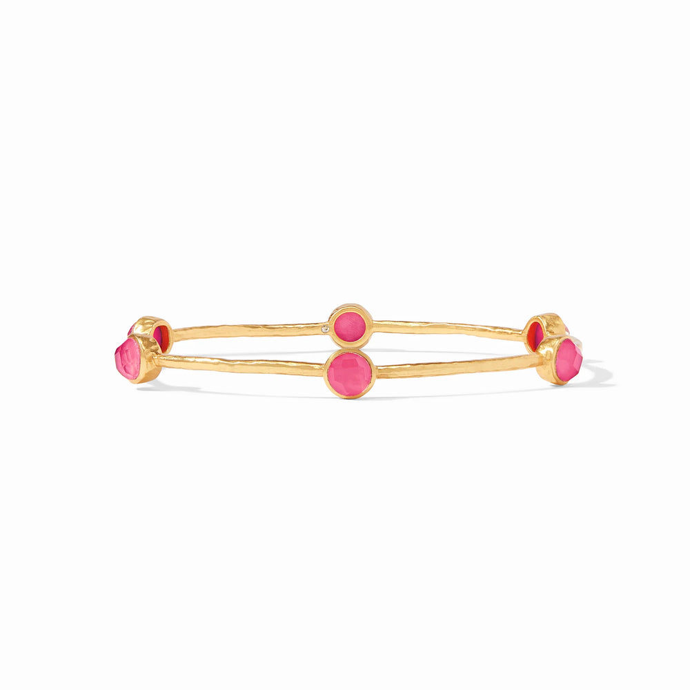 Julie Vos Milano Luxe Bangle Iridescent Peony Pink - Eden Lifestyle
