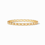 Julie Vos Mykonos Clear Crystal Bangle - Eden Lifestyle