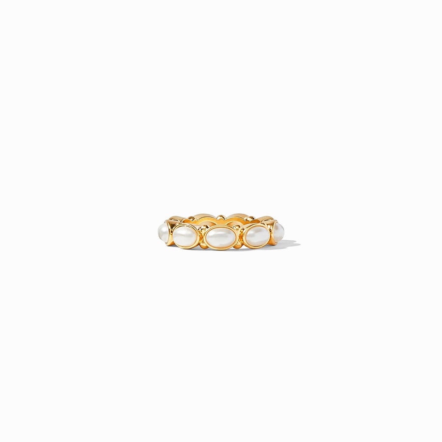 Julie Vos Mykonos Pearl Ring - Eden Lifestyle