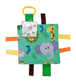 Jungle Zoo Crinkle Tag Square 8x8 Baby Teach @ Home Toy - Eden Lifestyle