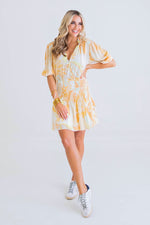 Floral 70's Smocked Dress - Eden Lifestyle