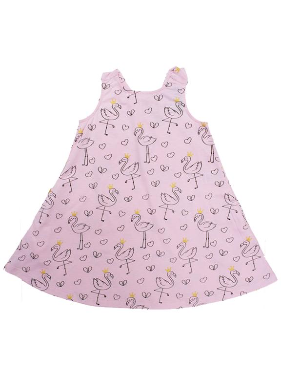 Frankie & Sue, Girl - Dresses,  Kate Dress - Pink Flamingo