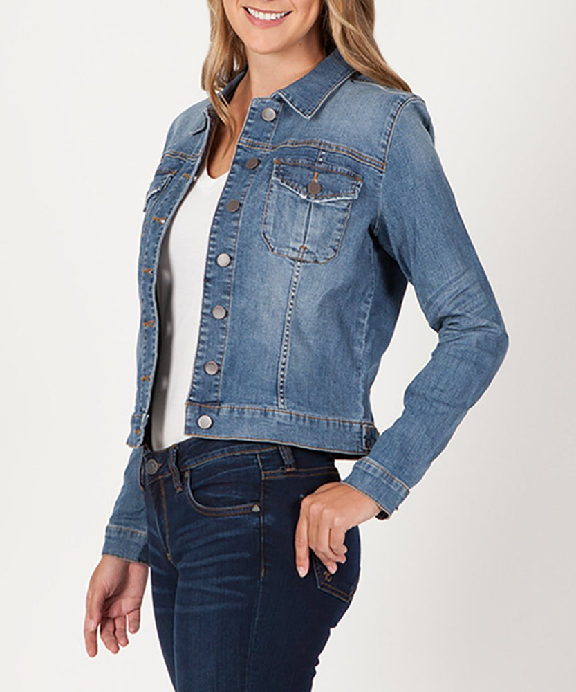 KUT from the Kloth, Women - Outerwear,  KUT from the Kloth | AMELIA JACKET (EMPATHETIC WASH)