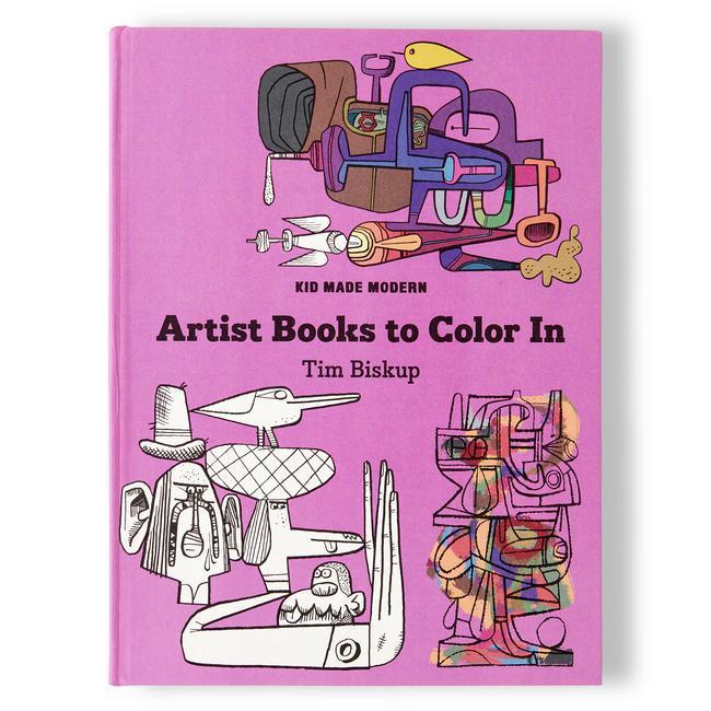 Kid Made Modern, Gifts - Kids Misc,  Hardcover Artist Books to Color In