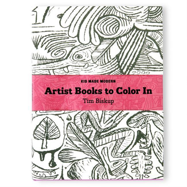 Kid Made Modern, Gifts - Kids Misc,  Hardcover Artist Books to Color In