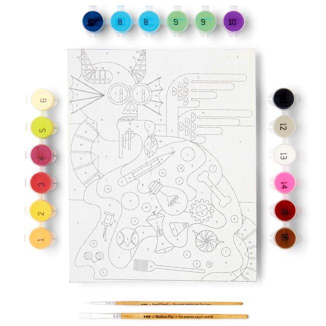 Eden Lifestyle, Gifts - Kids Misc,  Paint By Number Kit: Barfing Beast