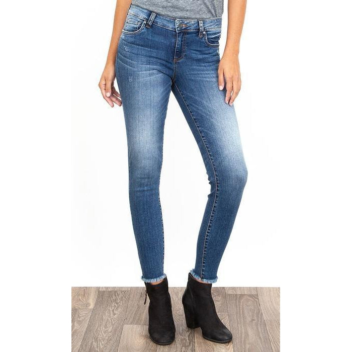KUT from the Kloth, Women - Denim,  KUT from the Kloth | CONNIE SLIM FIT ANKLE SKINNY (GUILELESS WASH)