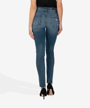 MIA HIGH RISE FAB AB SLIM FIT SKINNY (PERSUANCE WASH) - Eden Lifestyle