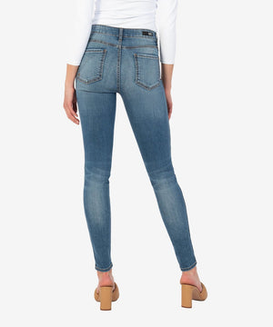 MIA HIGH RISE FAB AB SLIM FIT SKINNY (STUDIOUS WASH) DENIM - Eden Lifestyle