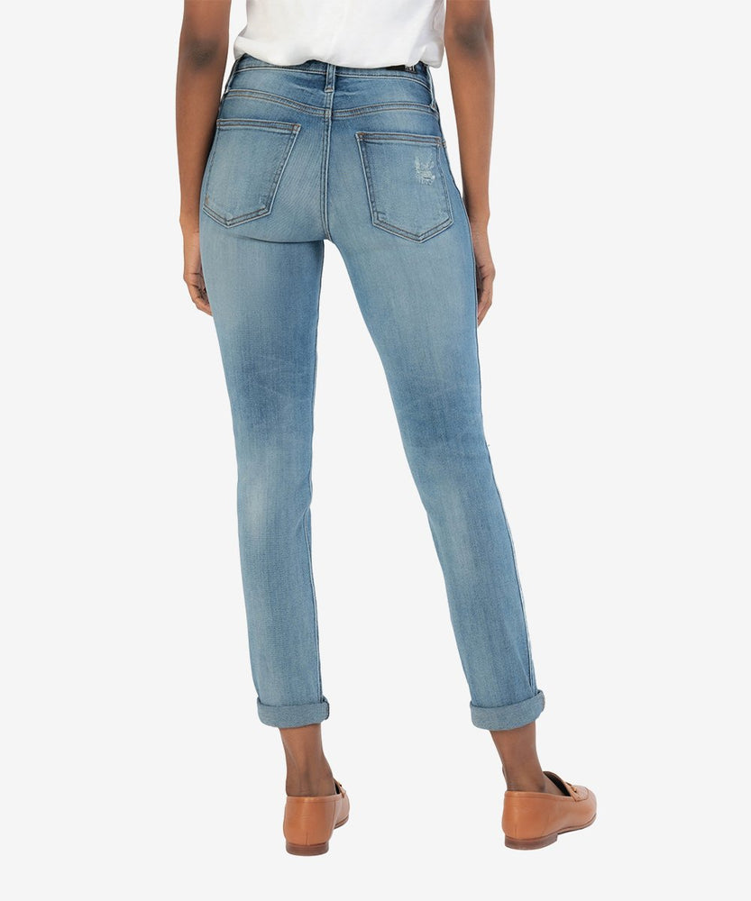 RACHAEL HIGH RISE FAB AB MOM JEAN (INTUITIVE WASH) - Eden Lifestyle