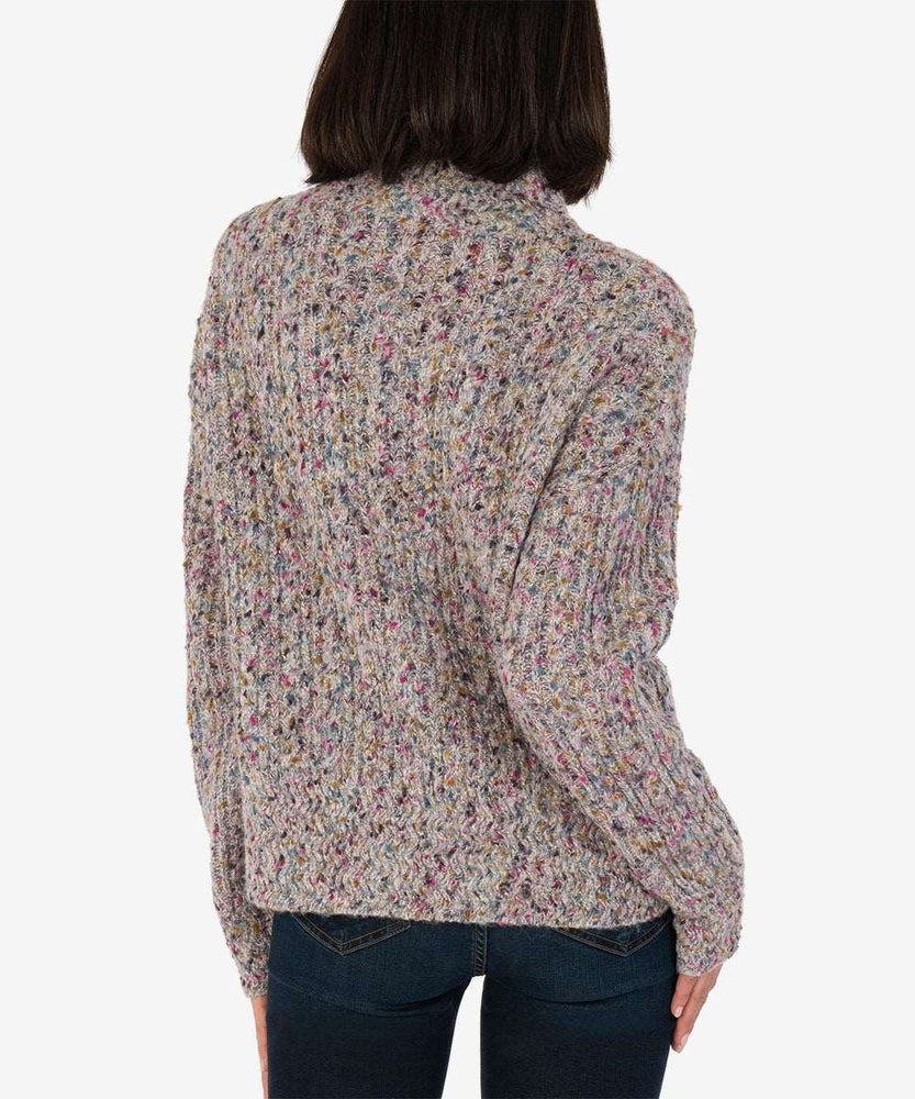 ADAH SWEATER (GREY/PURPLE) - Eden Lifestyle