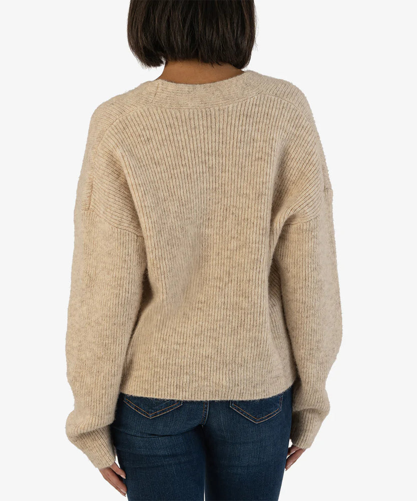 Beeba Rib Scoop Neck Sweater - Eden Lifestyle