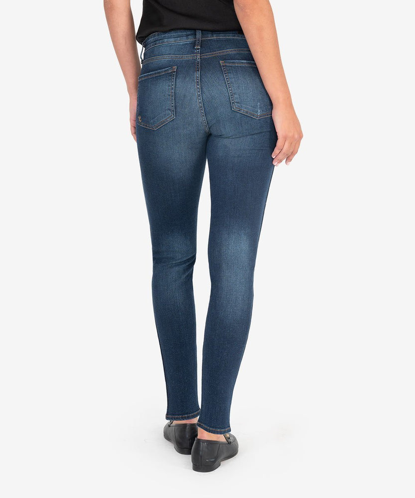 KUT from the Kloth, Women - Denim,  KUT from the Kloth | DIANA HIGH RISE FAB AB RELEASED FIT SKINNY (BUSY WASH)