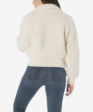 KUT from the Kloth, Women - Outerwear,  KUT from the Kloth Mireya Faux Sherpa Bomber