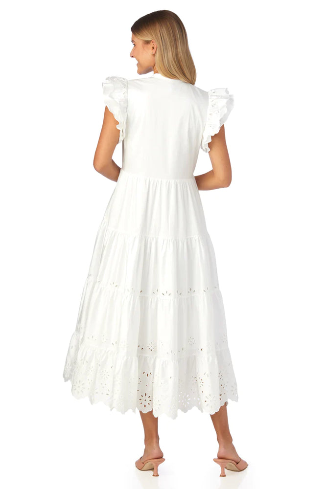 Kemble Dress in White - Eden Lifestyle