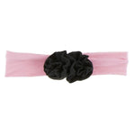 KicKee Pants - Basic Flower Headband in Lotus with Zebra - Eden Lifestyle