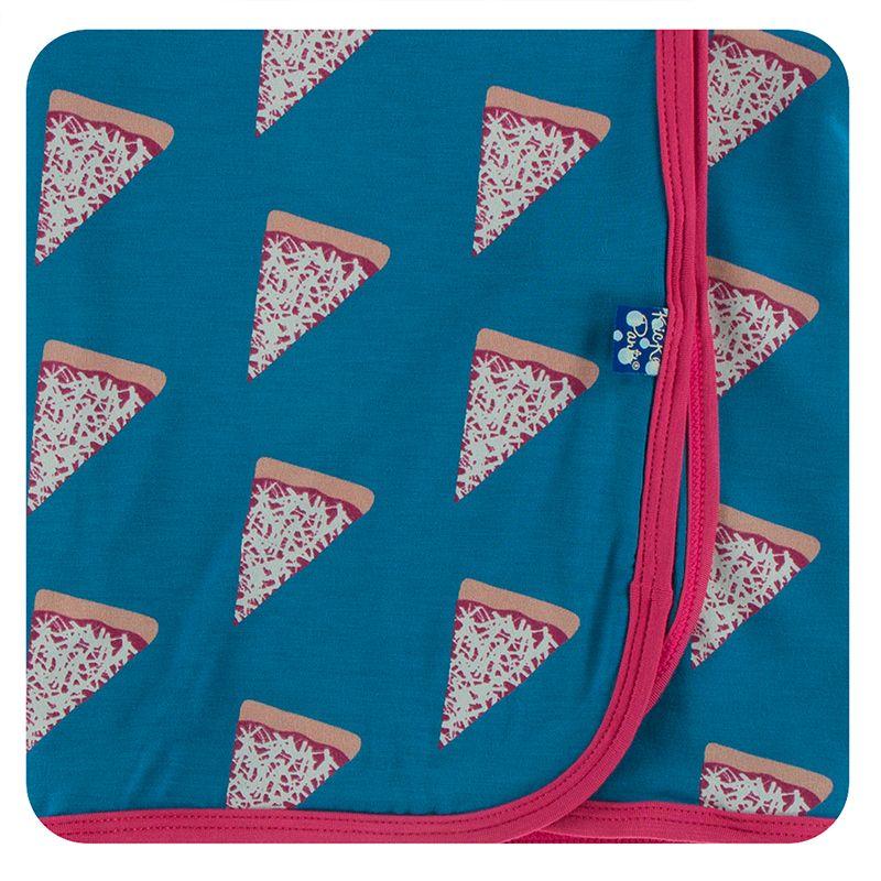 Kickee Pants - Print Swaddling Blanket in Seaport Pizza Slices - Eden Lifestyle