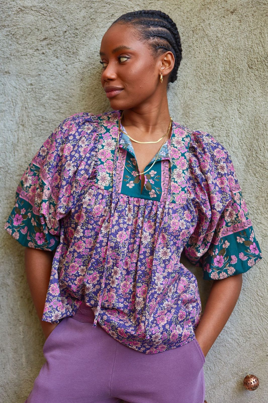 Kyle Poet Blouse - Eden Lifestyle
