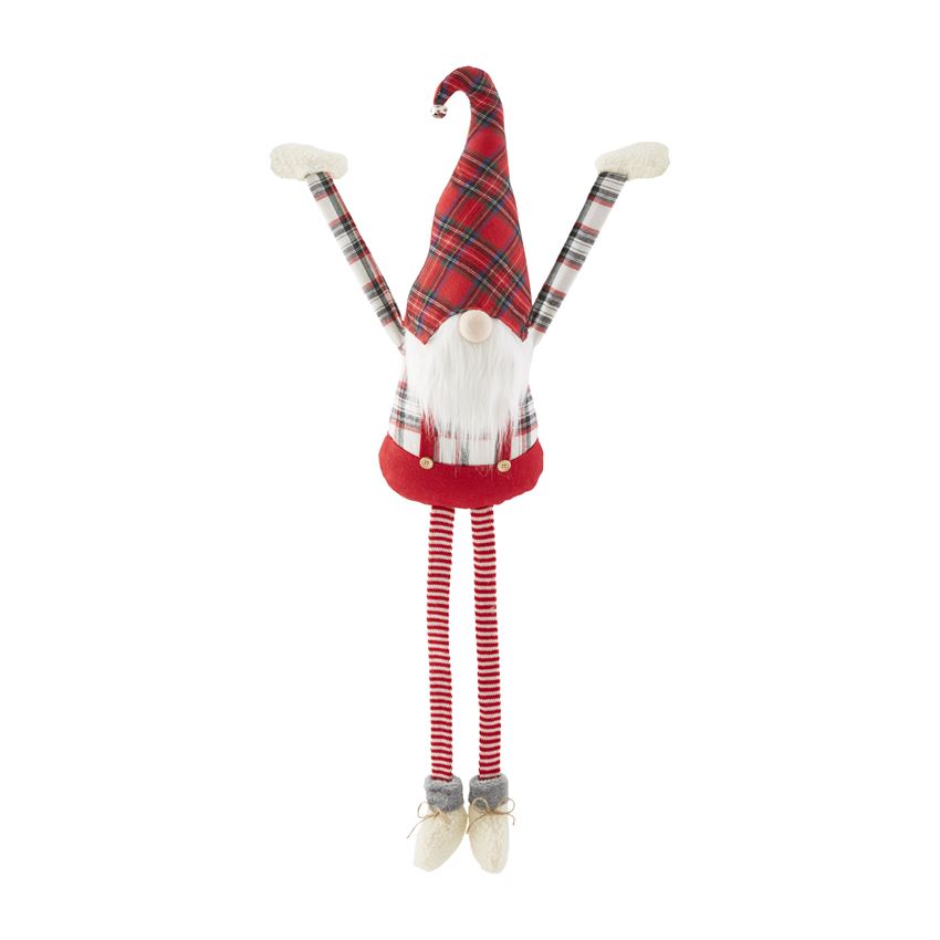 Mud Pie Large Dangle Arm Gnome - Eden Lifestyle