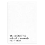 Lifestyle Ordered is Out of Stock Tea Towel - Eden Lifestyle