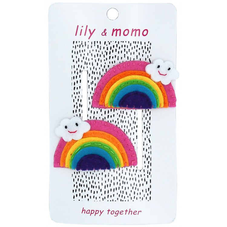 Lily & Momo, Accessories - Bows & Headbands,  Lily & Momo Sunshine Rainbow
