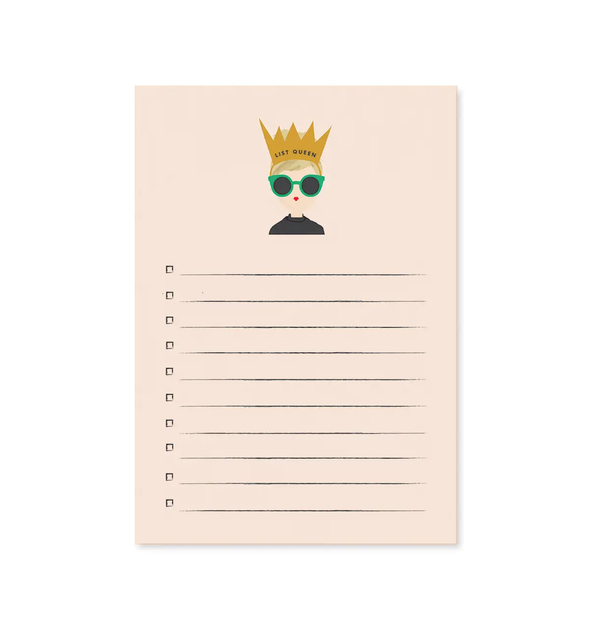 List Queen Daily Notepad - Eden Lifestyle