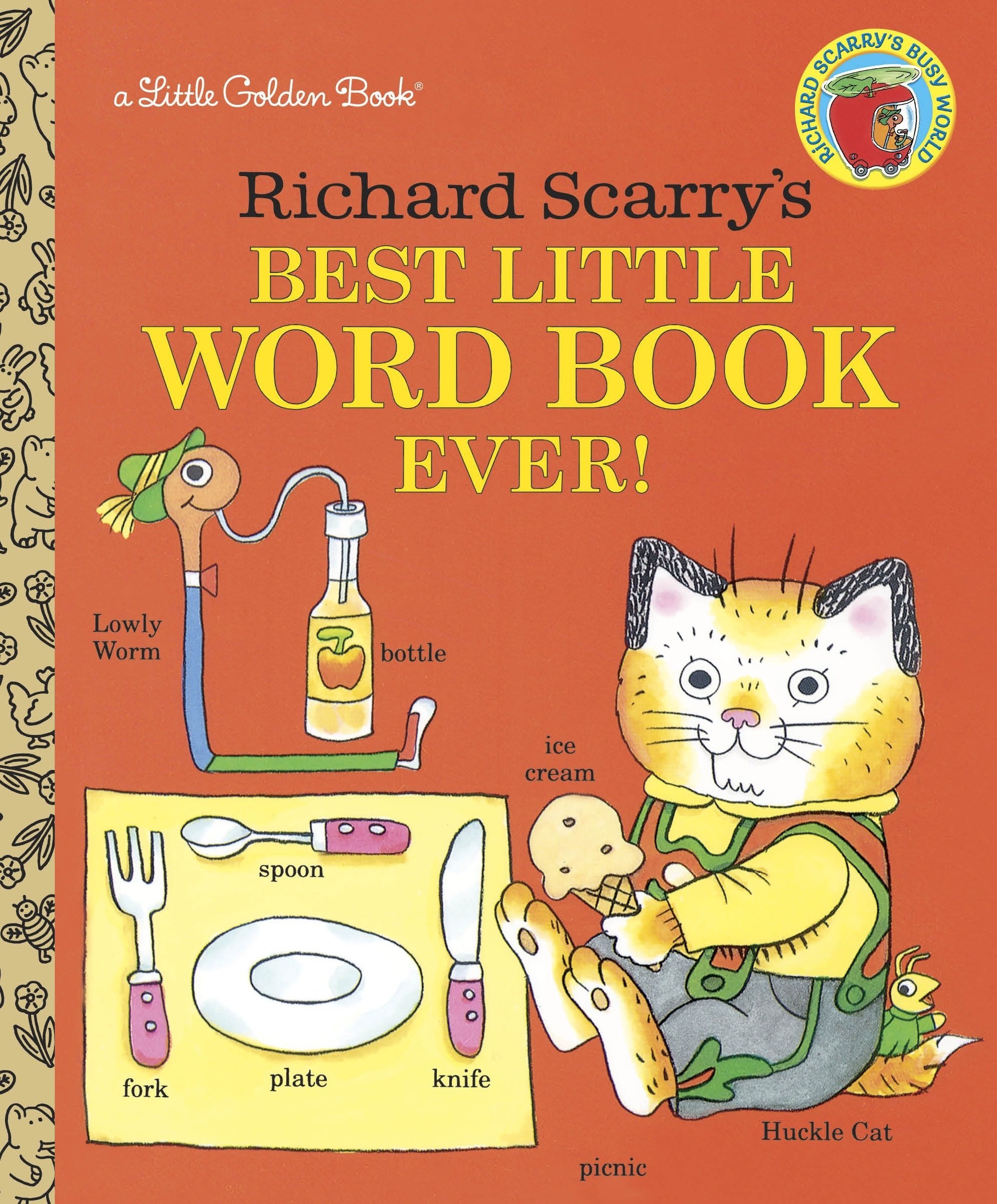 Little Golden Books - Richard Scarry - Best Little Word Book Ever