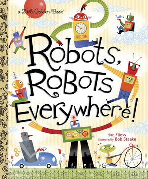 Little Golden Books, Books,  Little Golden Books - Robots, Robots Everywhere