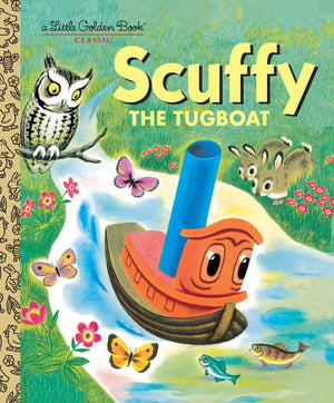 Little Golden Books, Books,  Little Golden Books - Scruffy The Tugboat