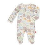 Magnetic My by Magnificent Baby Little Lovin Modal Magnetic Footie - Eden Lifestyle