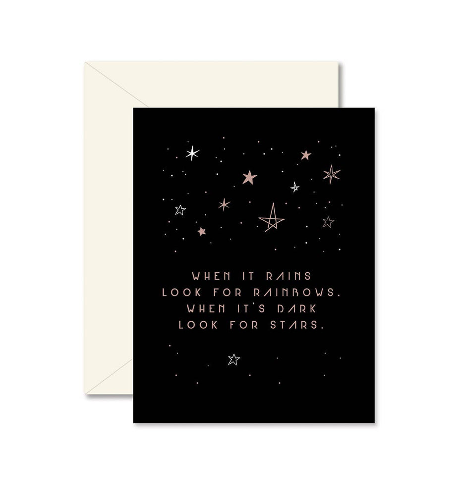 Eden Lifestyle, Gifts - Greeting Cards,  Look for Rainbows Greeting Card