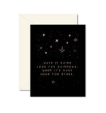 Eden Lifestyle, Gifts - Greeting Cards,  Look for Rainbows Greeting Card
