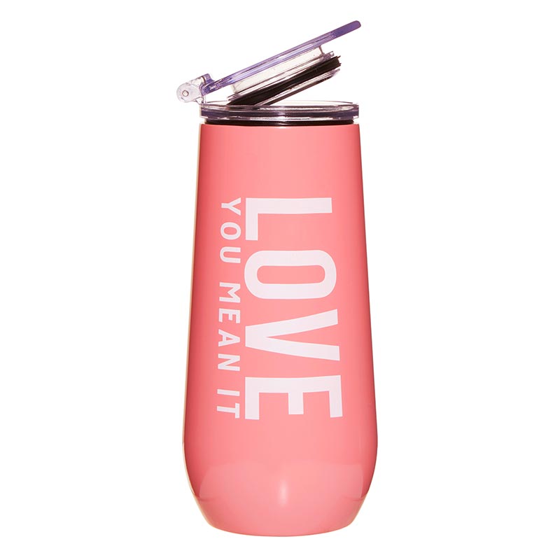 Love You, Mean It Champagne Tumblers - Eden Lifestyle