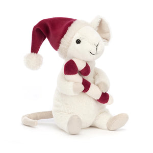Jellycat Merry Mouse Candy Cane - Eden Lifestyle