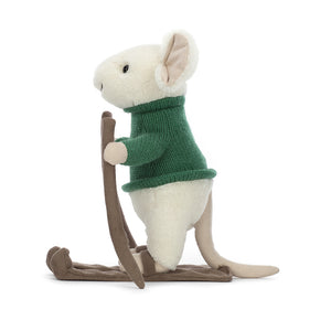 Jellycat Merry Mouse Skiing - Eden Lifestyle
