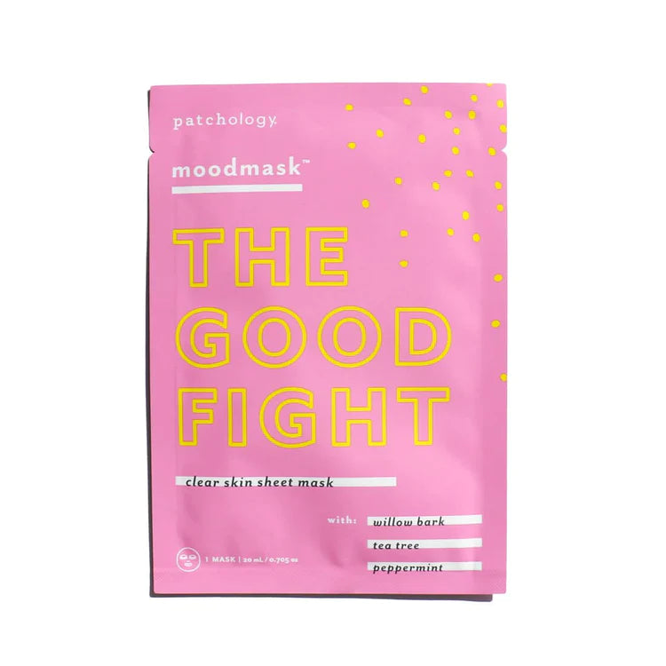 MOODMASK™  THE GOOD FIGHT Clear Skin Sheet Mask - Eden Lifestyle