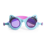 Bling2o, Girl - Swimwear,  Bling2o Pawdry Hepburn Swim Goggles - Mittens Blue
