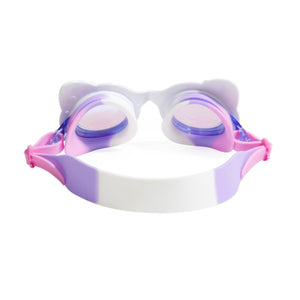 Bling2o, Girl - Swimwear,  Bling2o Pawdry Hepburn Swim Goggles - Whiskers White